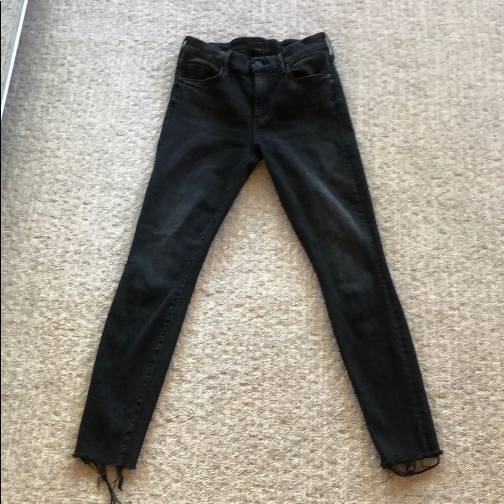 MOTHER high waisted skinny jeans
